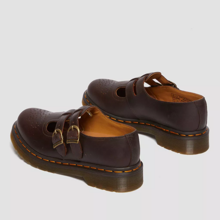 Elowen | Double-Buckle Leather Mary Janes