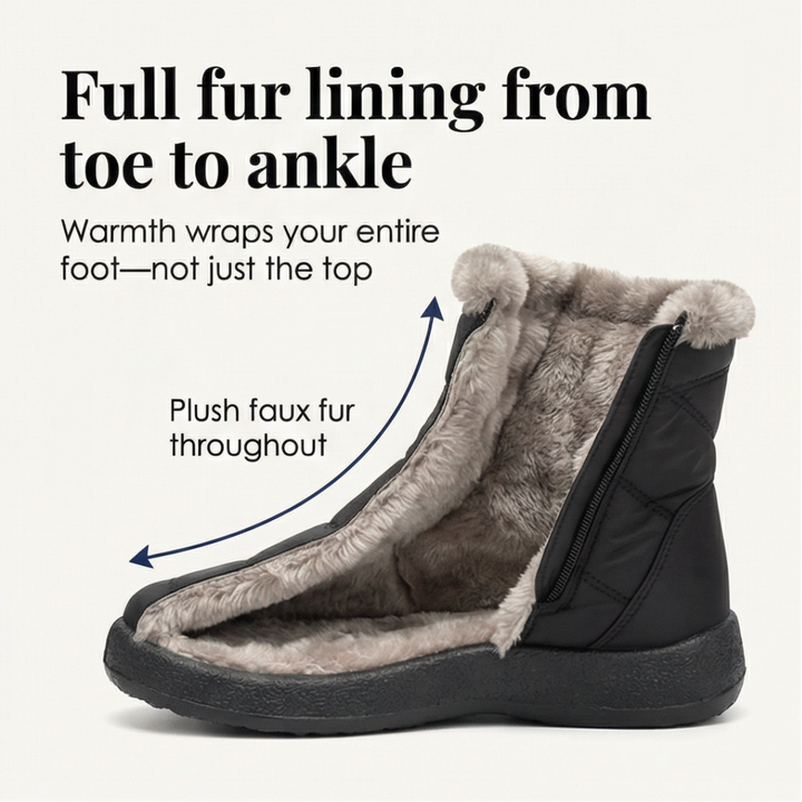 Shabana | Bottines d'hiver doublées en fourrure