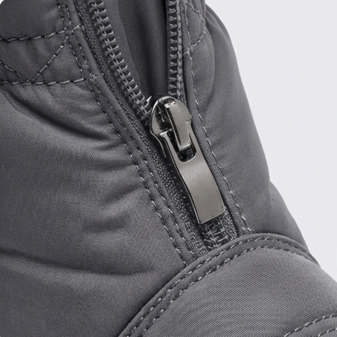 Winry | Waterproof Faux Fur-Lined Zip-Up Ankle Winter Boots