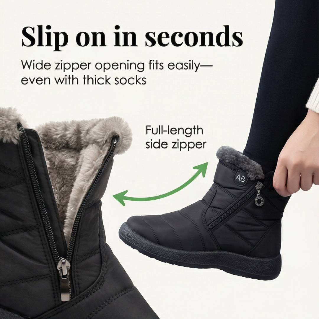 Shabana | Bottines d'hiver doublées en fourrure