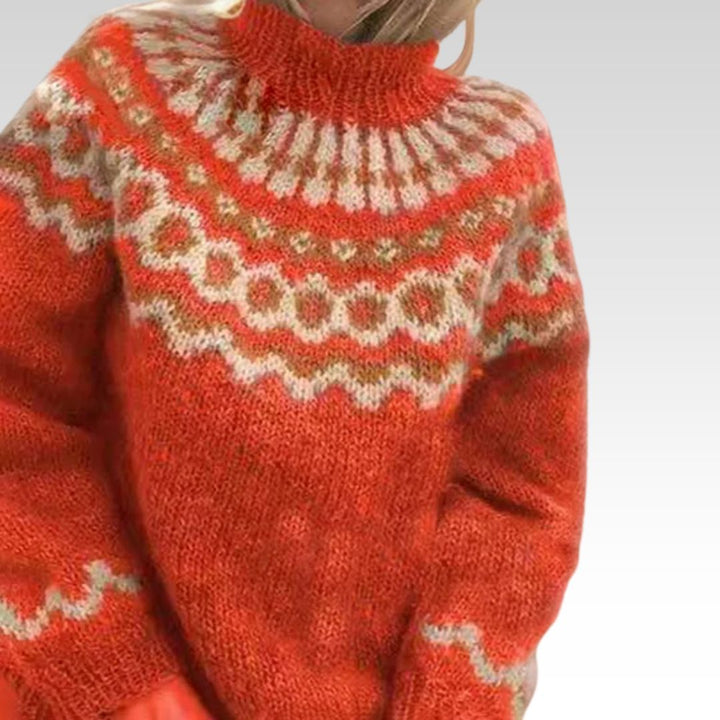 Juanita | Fair Isle Knit Sweater
