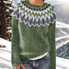 Julie | Nordic Knit Sweater With Winter Pattern