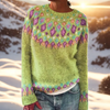 Greer | Fair Isle Knit Sweater