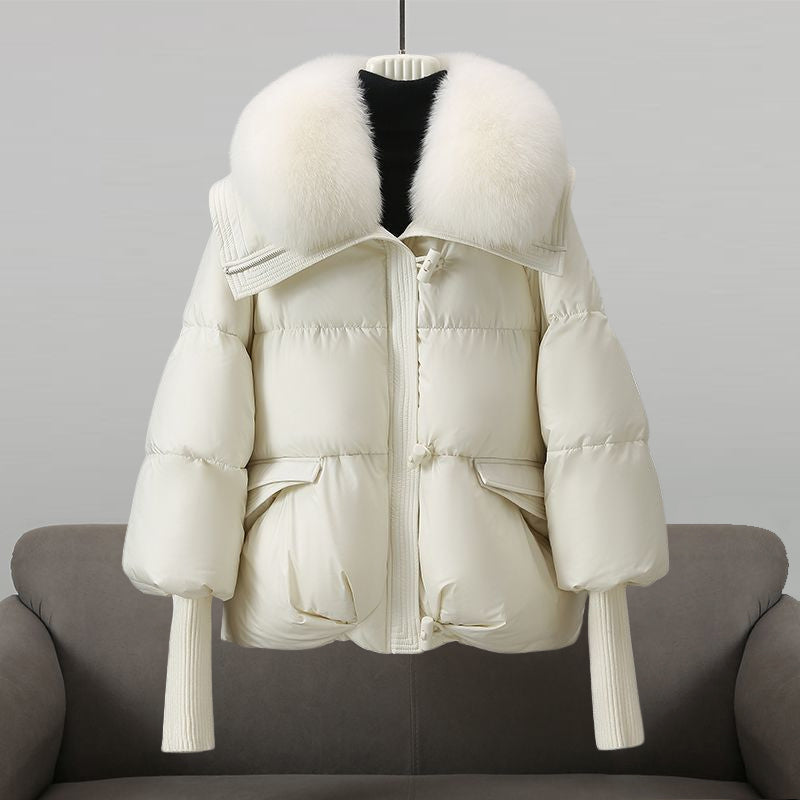 Sally | Faux-Fur Collar Padded Winter Jacket