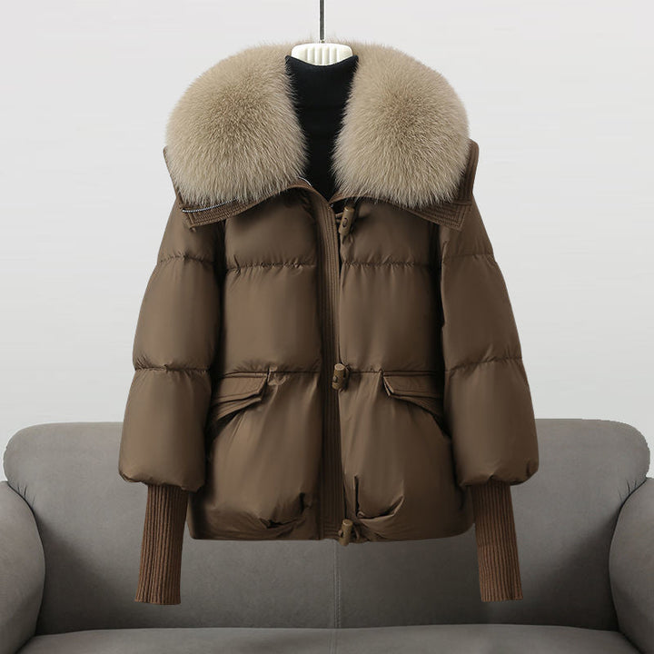 Sally | Faux-Fur Collar Padded Winter Jacket