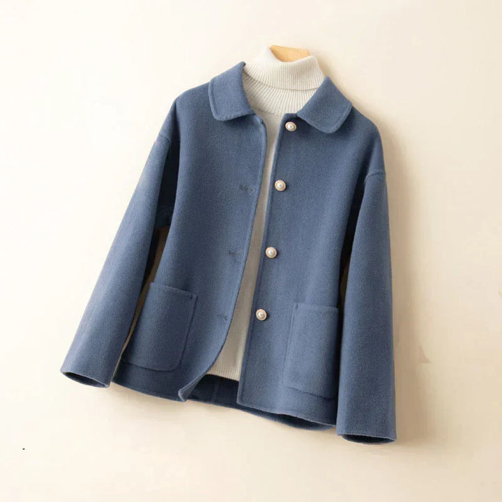 Beverley – Elegant Pearl Button Jacket