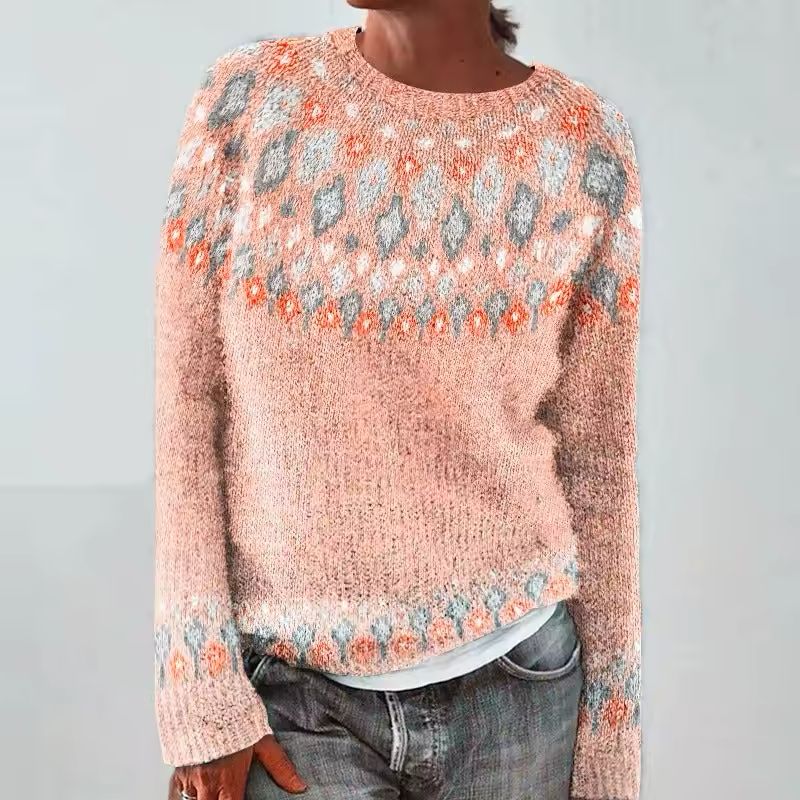Vianne | Fair Isle Knit Sweater