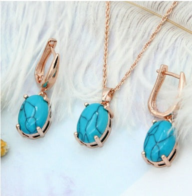 Wrenn | Vintage Earrings + Necklace