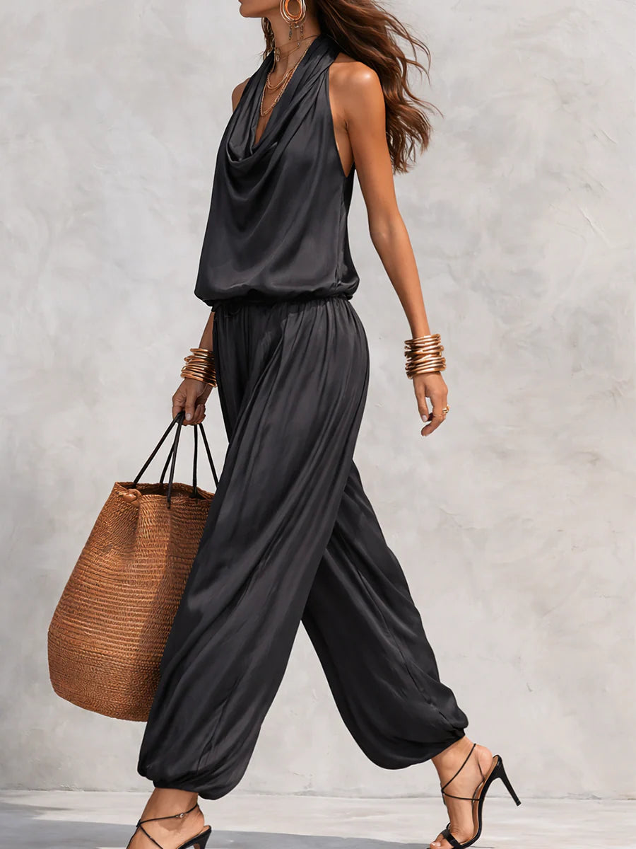 Demetria | Halter-Neck Two-Piece Set