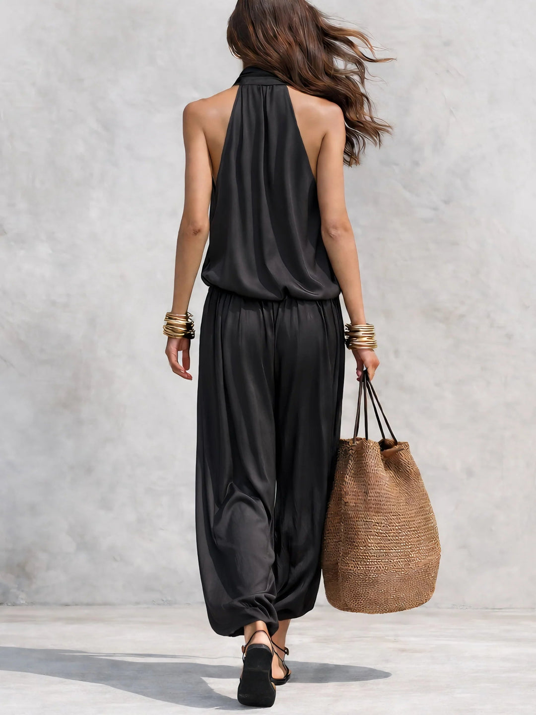 Demetria | Halter-Neck Two-Piece Set