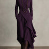 Sierra | Elegant High Neck Maxi Dress