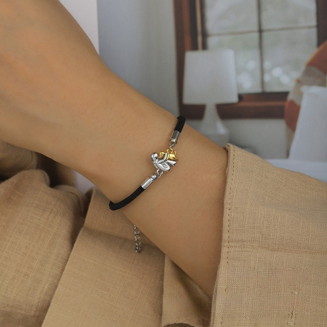 Adah | Heart Corduroy Bracelet