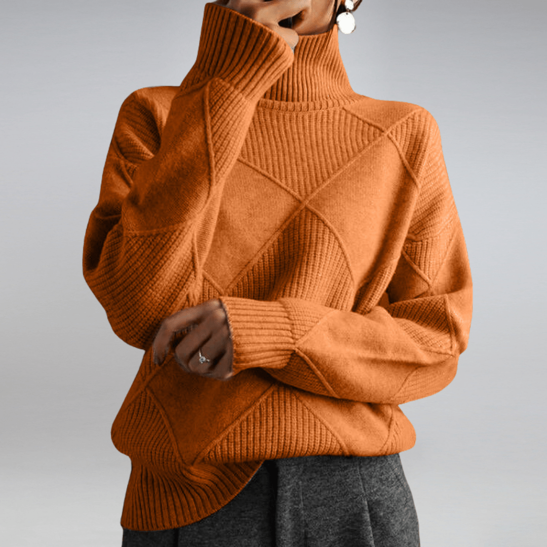 Eden | Pull à col roulé élégant