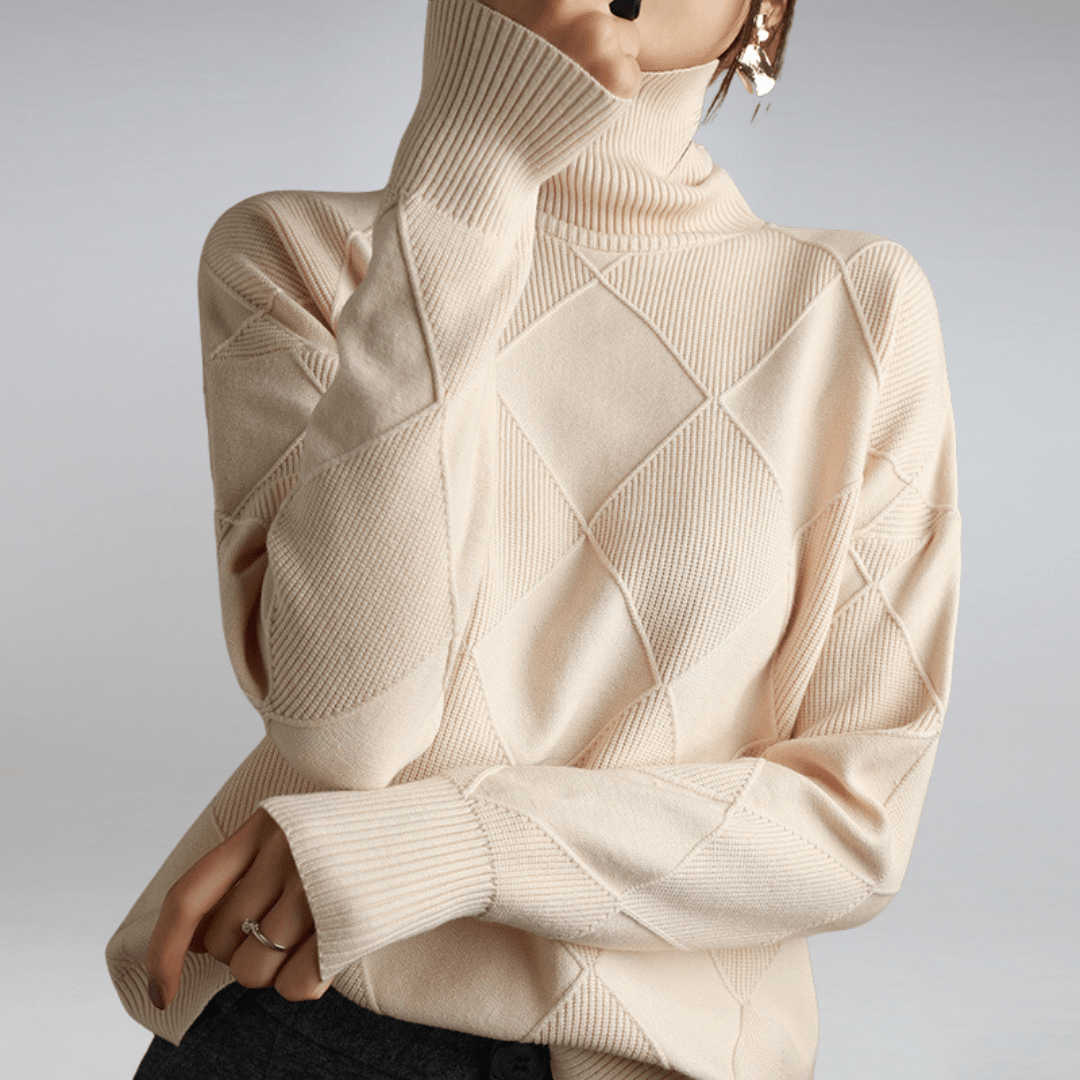 Eden | Pull à col roulé élégant