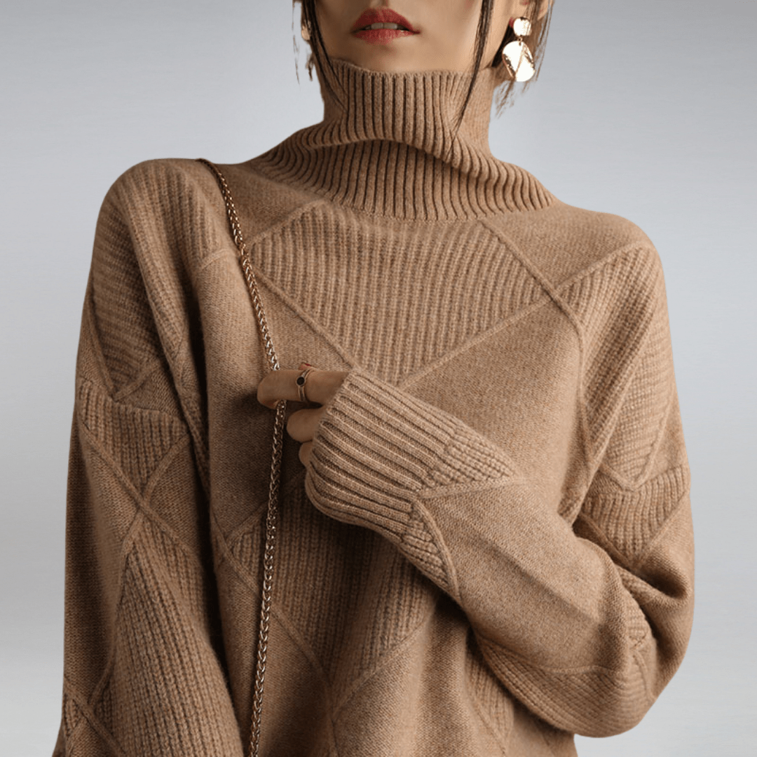 Eden | Pull à col roulé élégant