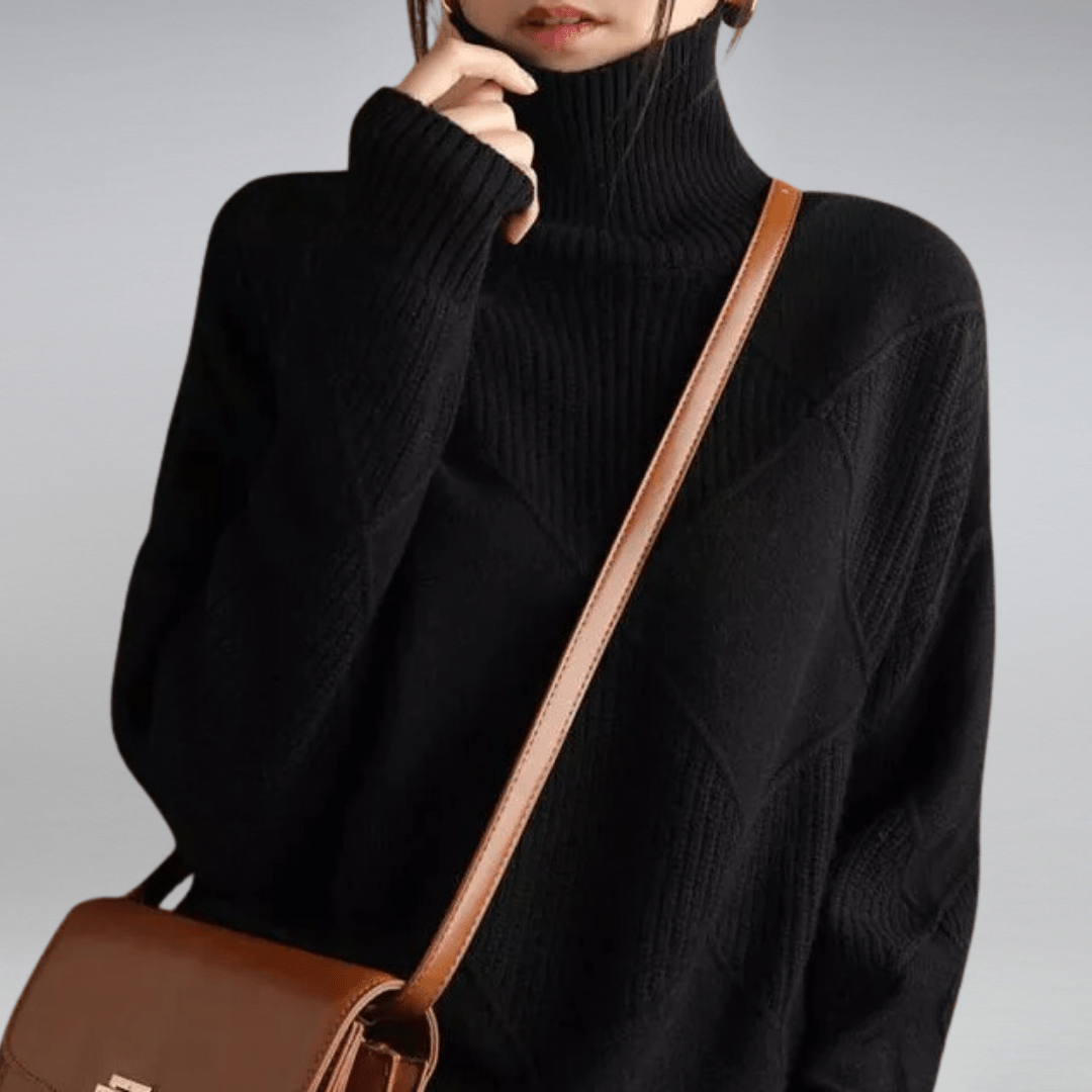 Eden | Pull à col roulé élégant