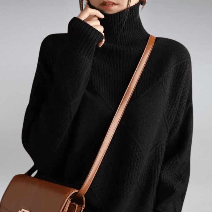 Eden | Pull à col roulé élégant