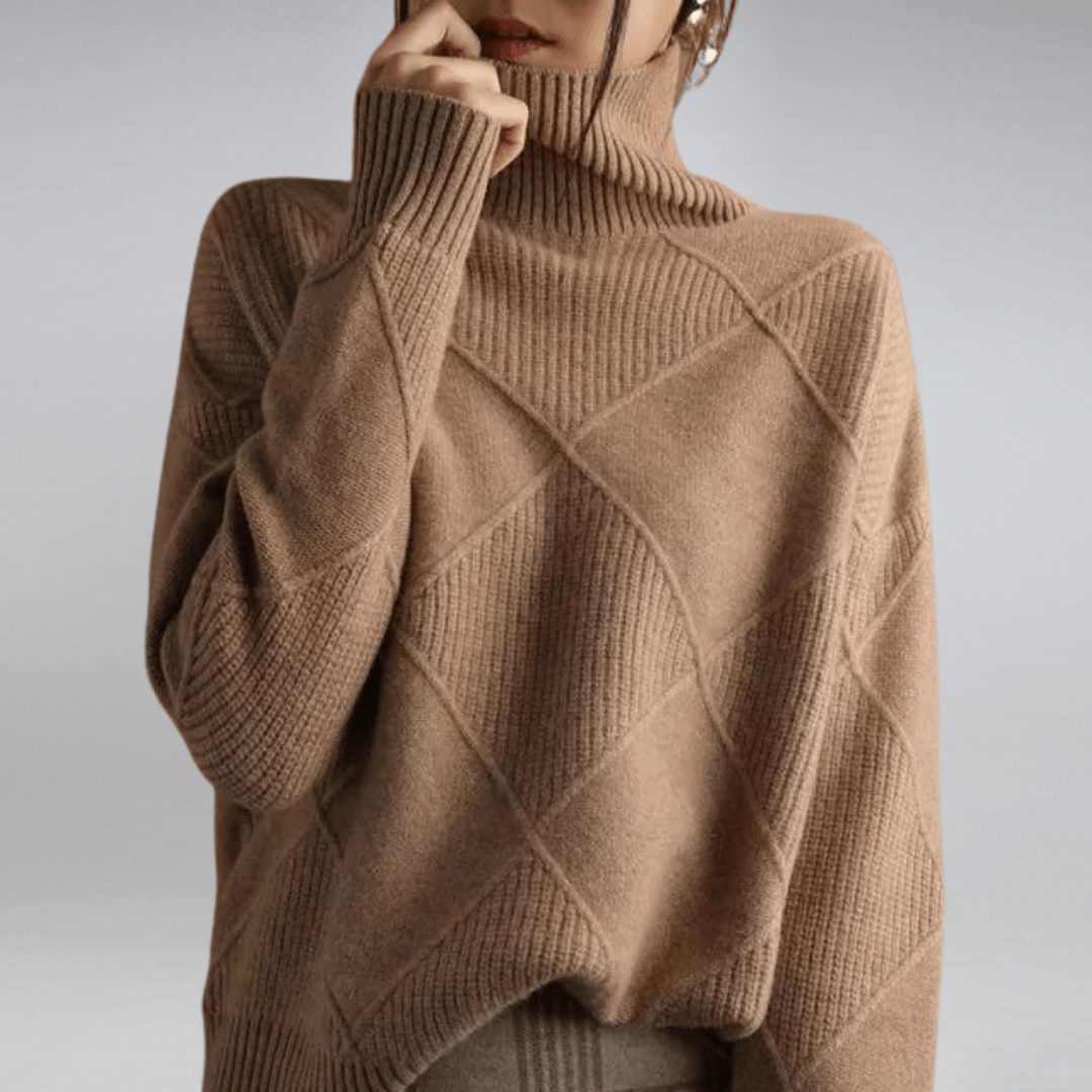 Eden | Pull à col roulé élégant
