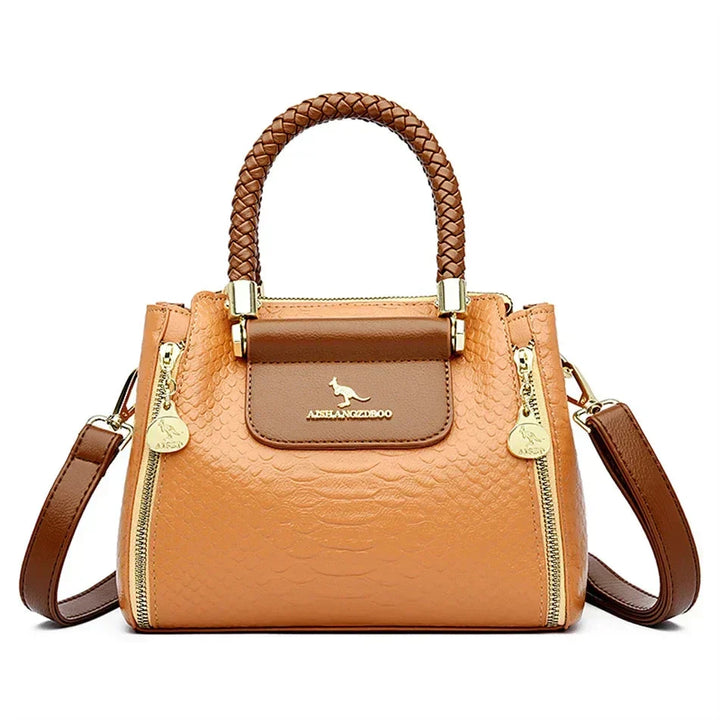 Haillie | Designer Large Capacity Leather Bag