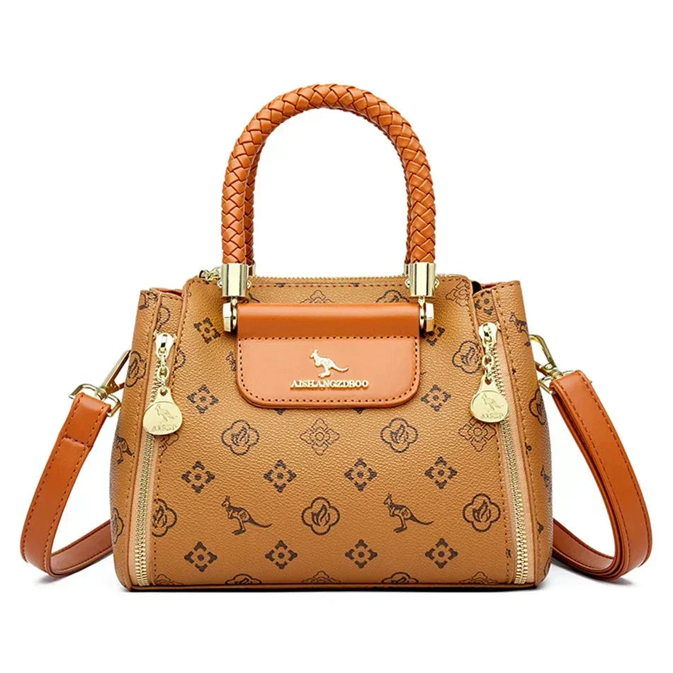 Haillie | Designer Large Capacity Leather Bag