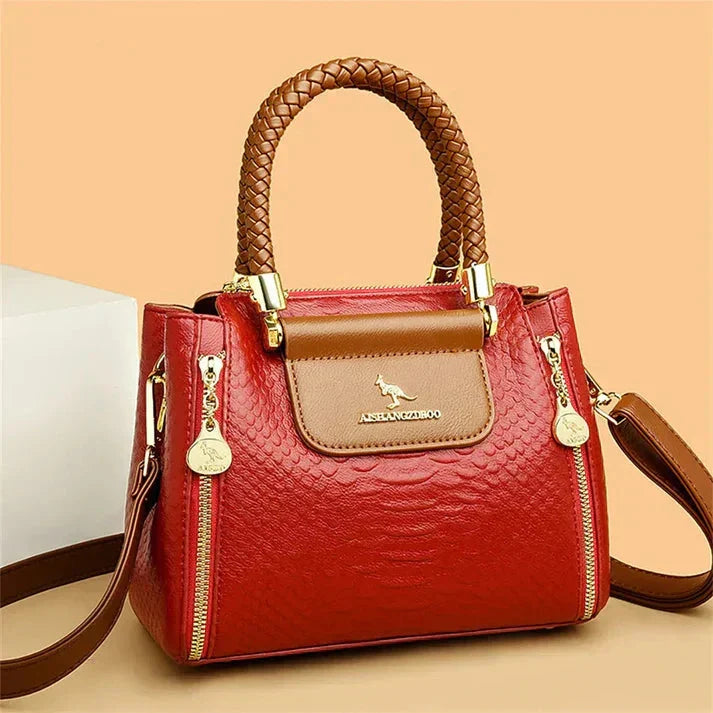Haillie | Designer Large Capacity Leather Bag