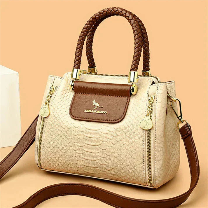 Haillie | Designer Large Capacity Leather Bag