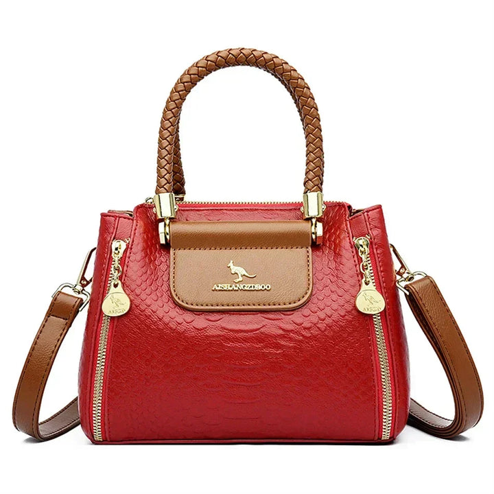 Haillie | Designer Large Capacity Leather Bag
