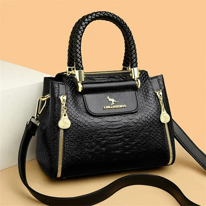 Haillie | Designer Large Capacity Leather Bag