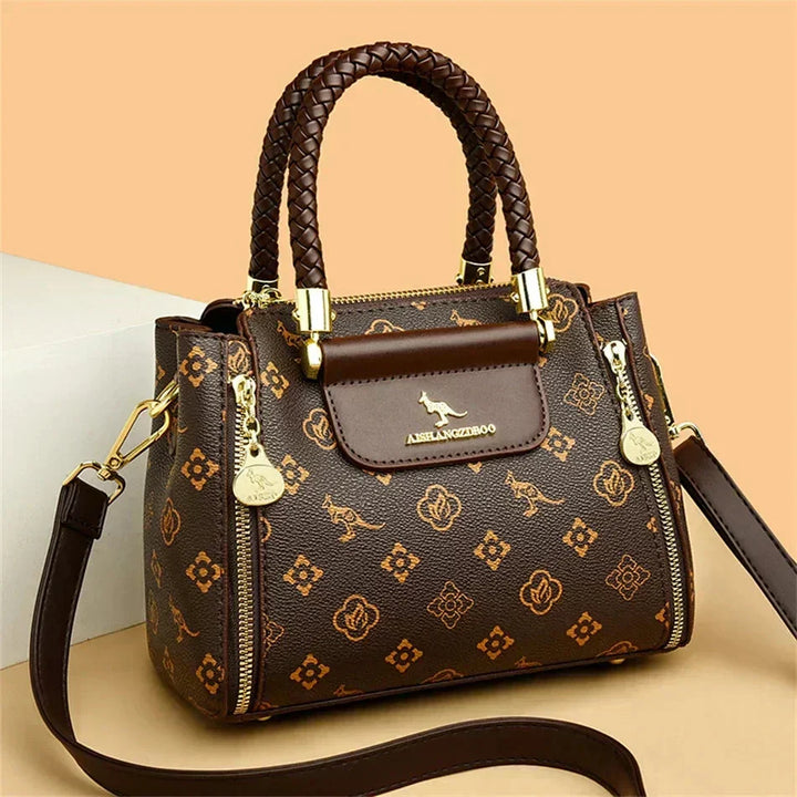 Haillie | Designer Large Capacity Leather Bag