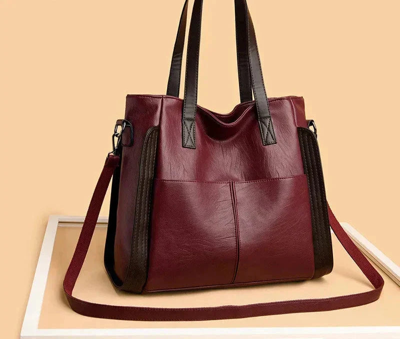 Andriana | Classic Leather Handbag