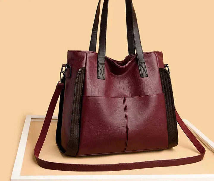 Andriana | Classic Leather Handbag