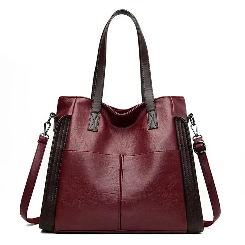 Andriana | Classic Leather Handbag