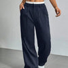 Mirella | Casual Striped Wide Pants