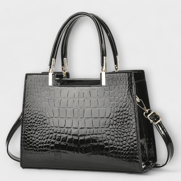 Veda | Crocodile Pattern Handbag