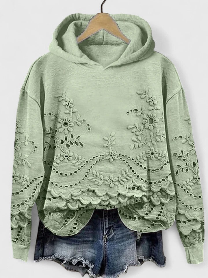 Evangeline | Sweat à capuche brodé