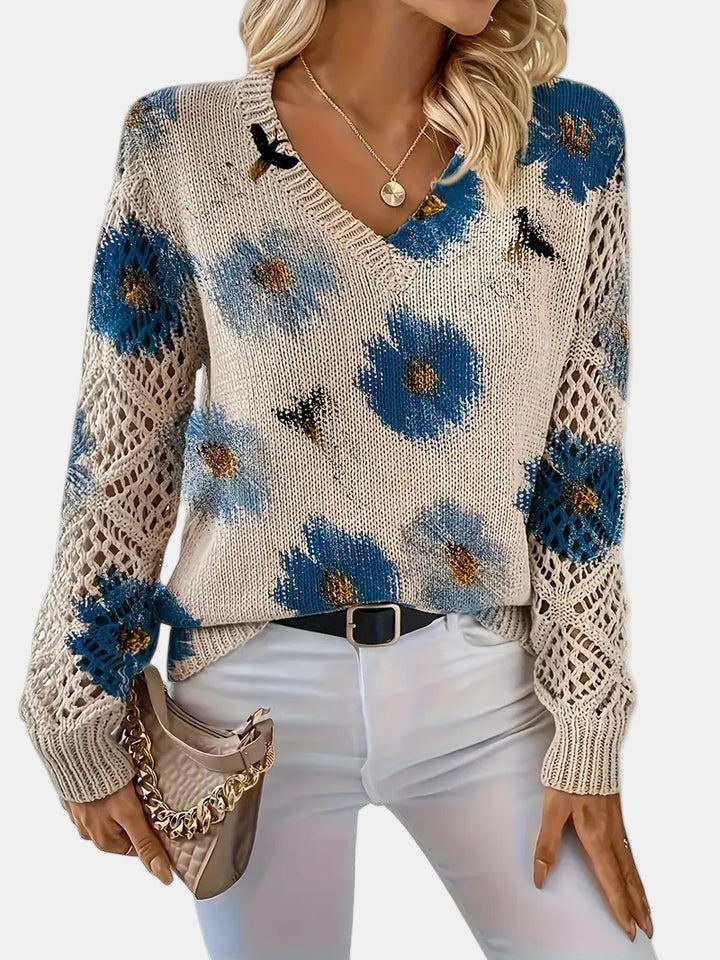Fern | Blooming Chic Knit Sweater