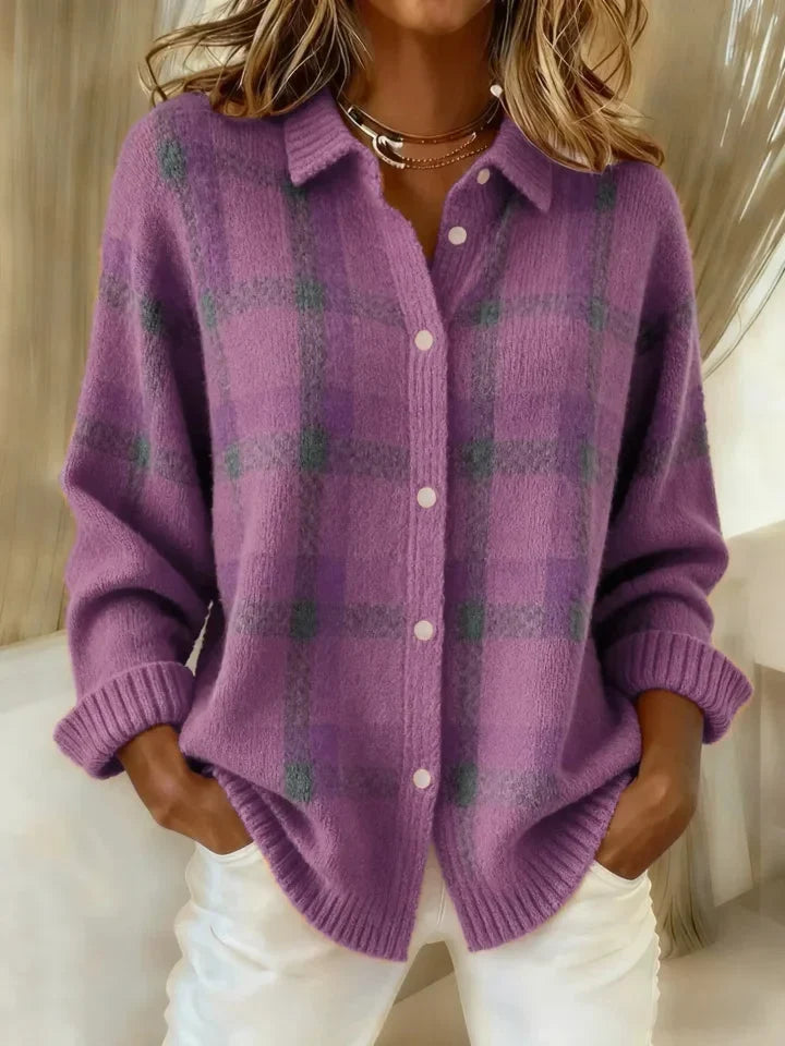 Lexus | Checked Knitted Jumper