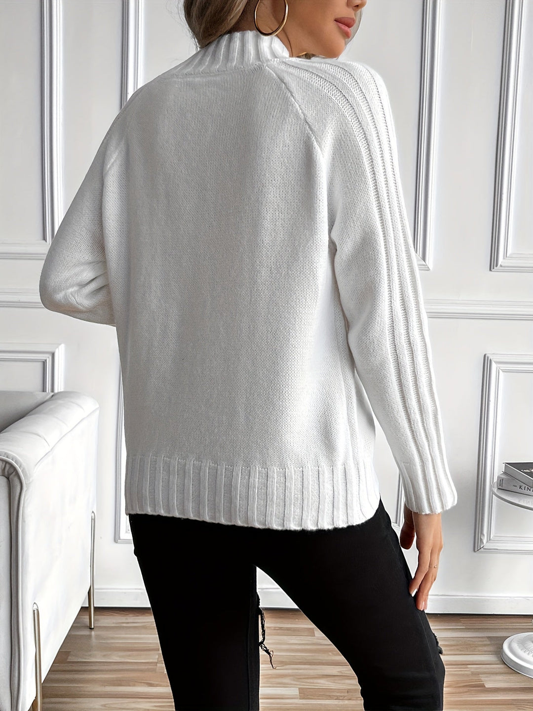 Sasha | Elegant Knit Sweater