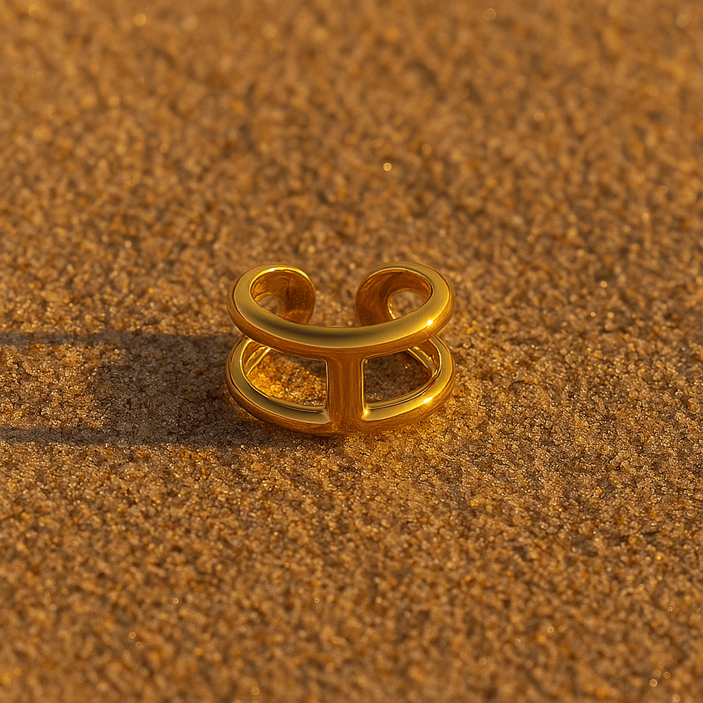 Mihika | Gold-Plated Ring