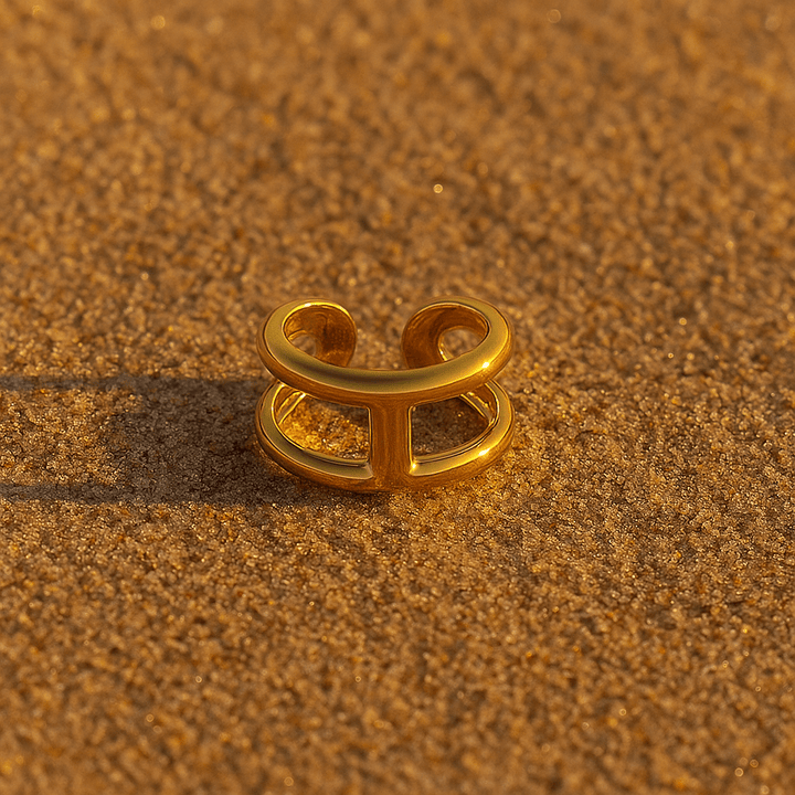 Mihika | Gold-Plated Ring