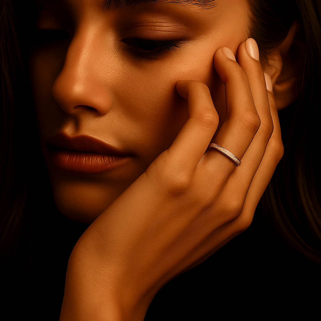 Kymberly | Sterling Silver Gold-Plated Ring