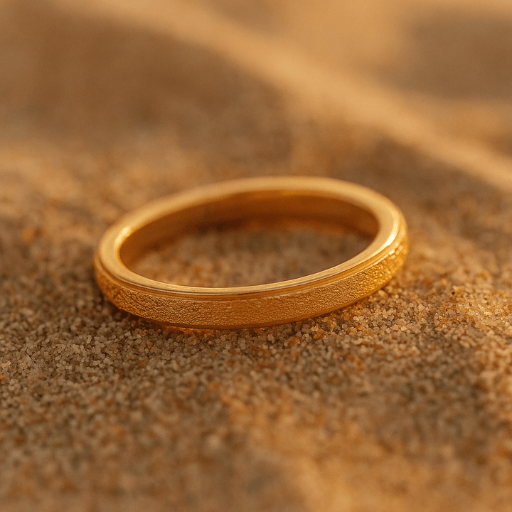 Kymberly | Sterling Silver Gold-Plated Ring