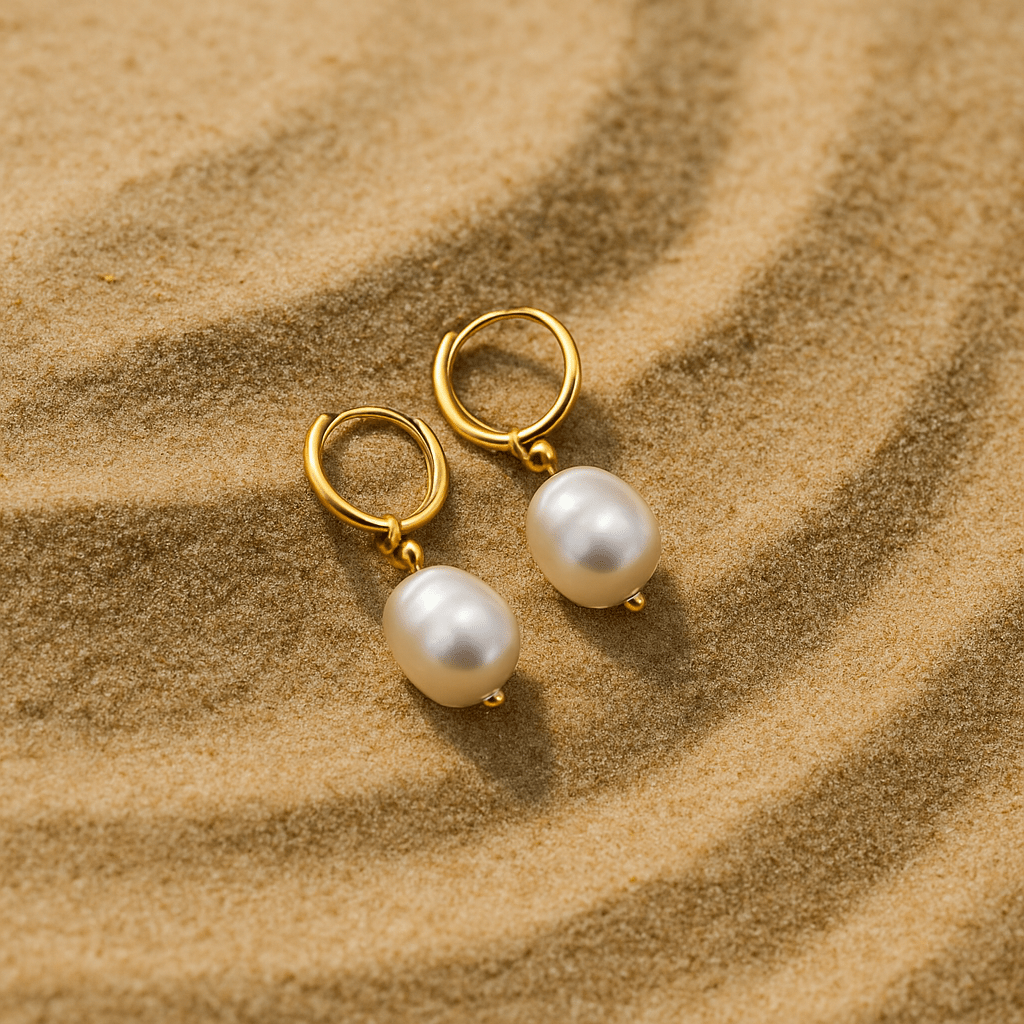 Alyvia | Sterling Silver Gold-Plated Earrings