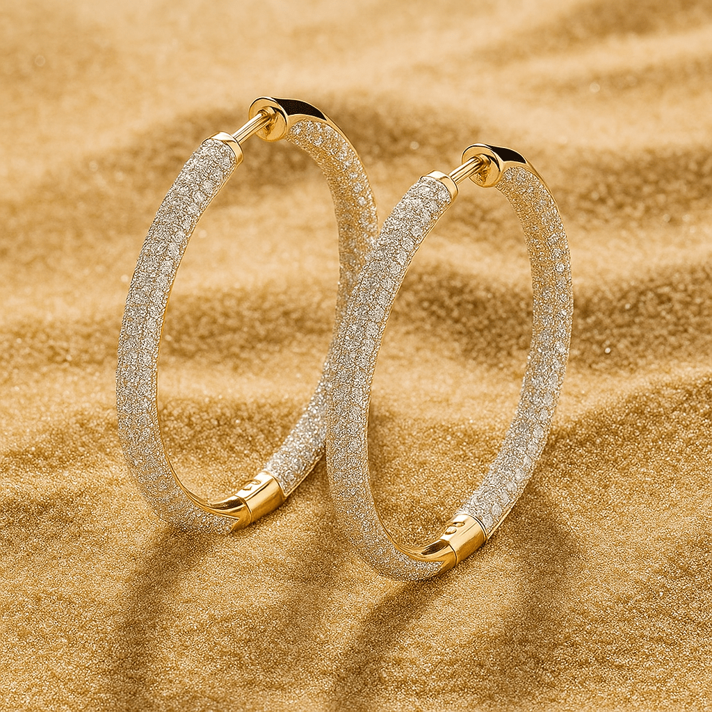 Andreea | Sterling Silver Gold-Plated Earrings