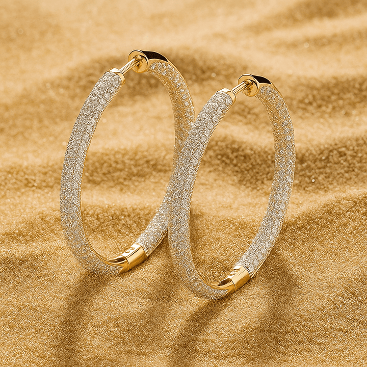Andreea | Sterling Silver Gold-Plated Earrings