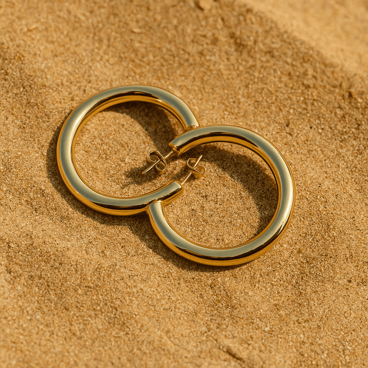 Claudia | Gold-Plated Earrings