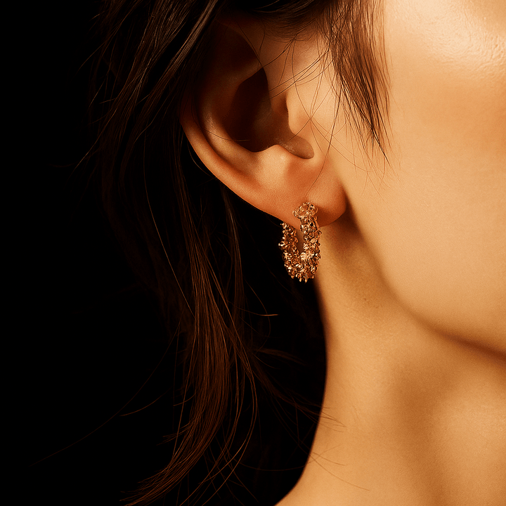 Adalind | Sterling Silver Gold-Plated Earrings