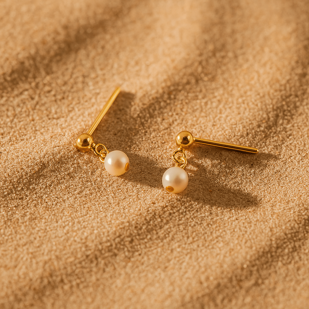 Lyana | Sterling Silver Pearl Earrings
