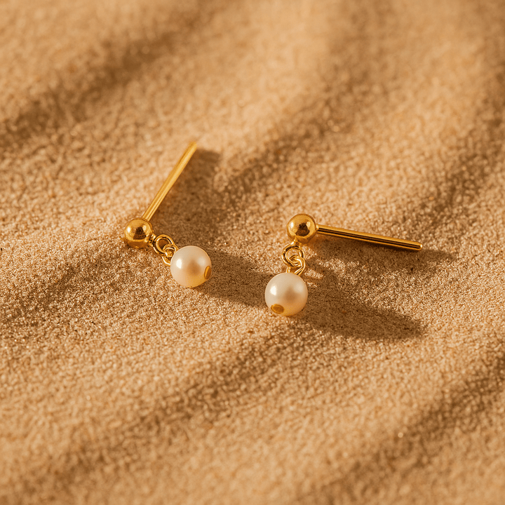 Lyana | Sterling Silver Pearl Earrings