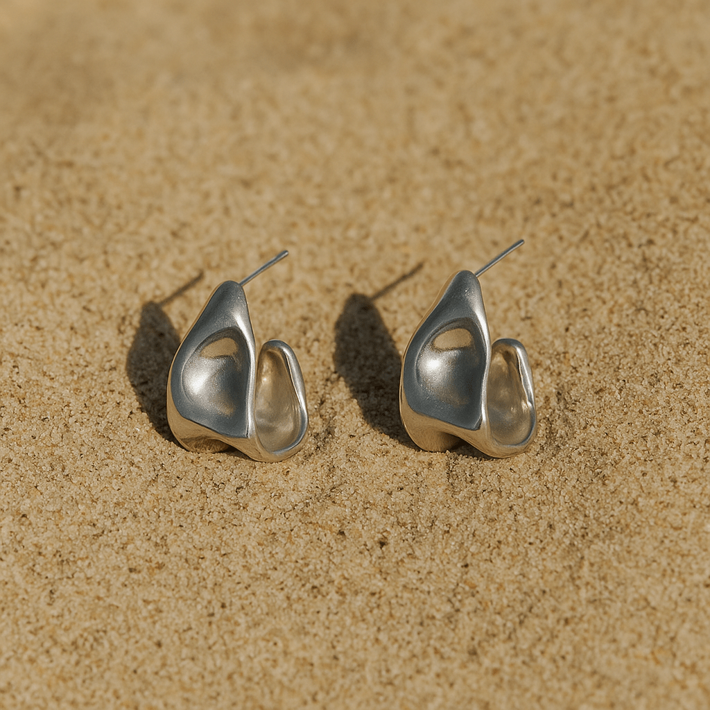 Royal | Sterling Silver Gold-Plated Earrings